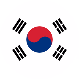 South Korea flag.