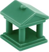 bank icon representing the quick process of BlueHour instant settlement.